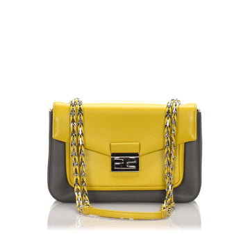 Fendi Leather Be Baguette Shoulder Bag (SHG-15901)