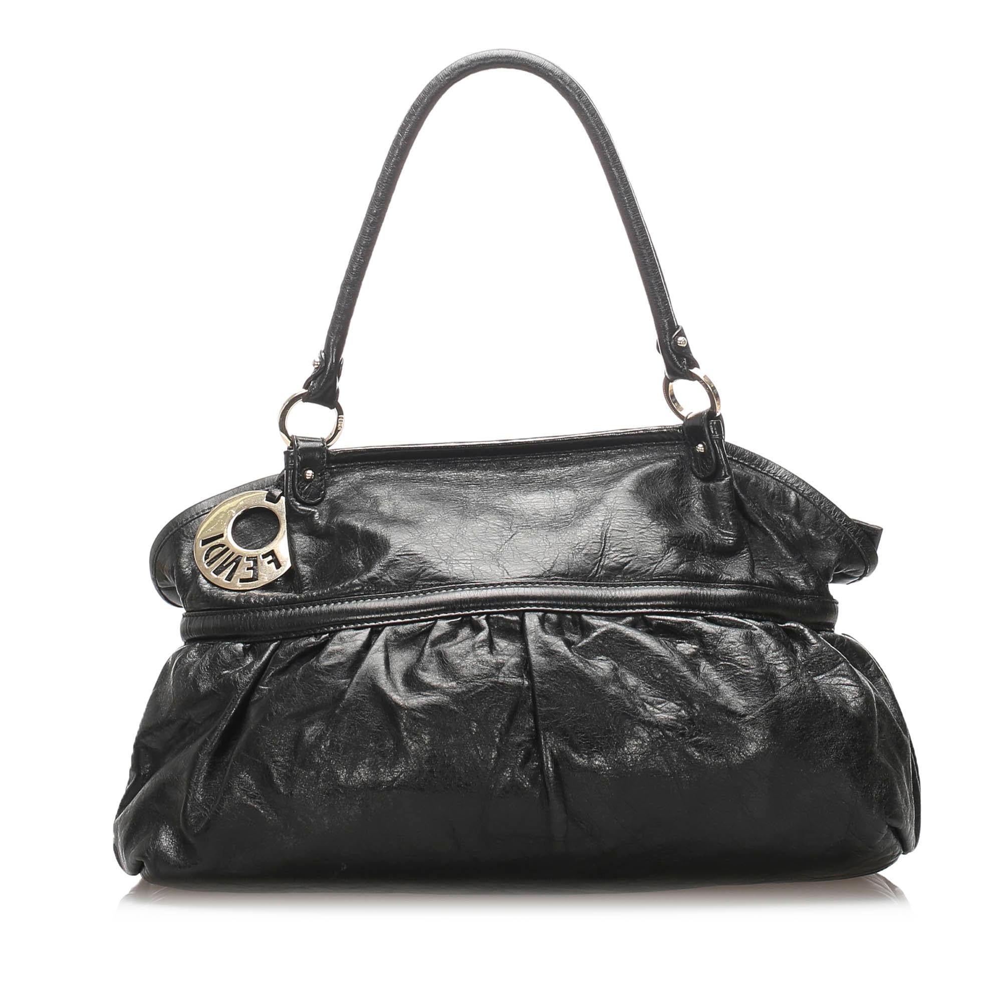 Fendi Leather Chef Shoulder Bag (SHG-12203)