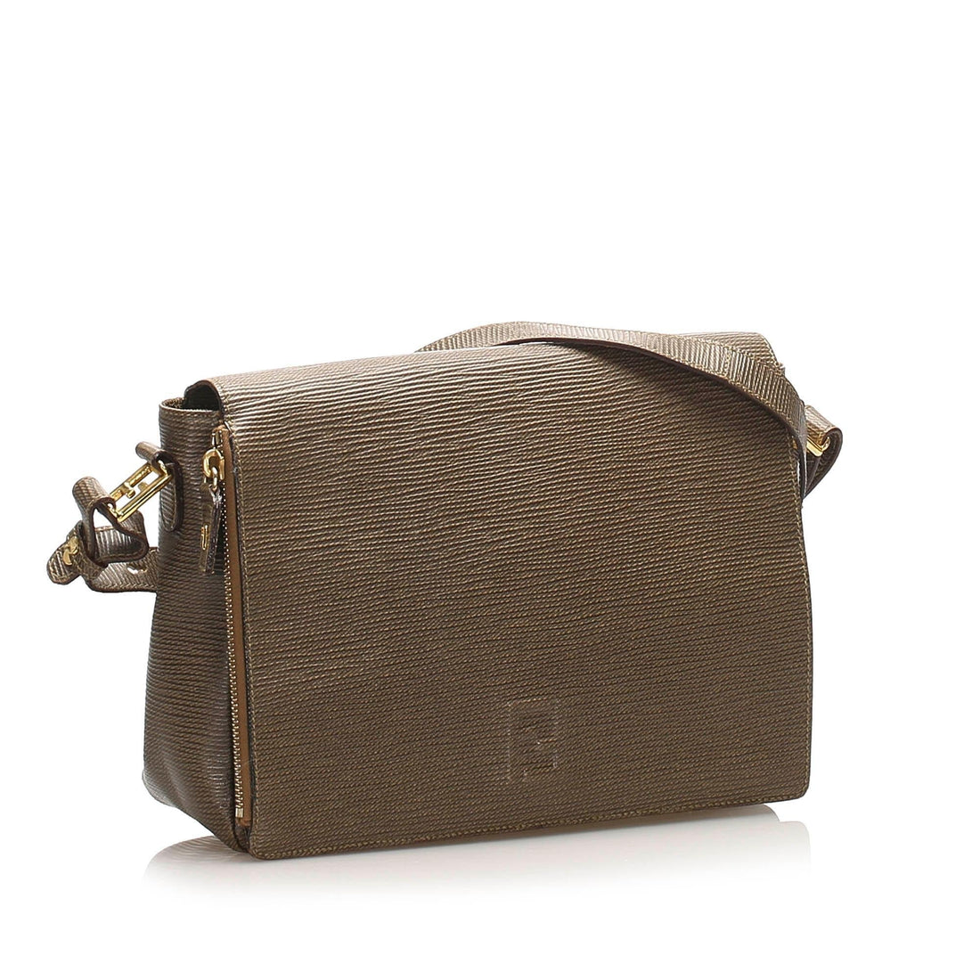 Fendi Leather Crossbody Bag (SHG-12130)