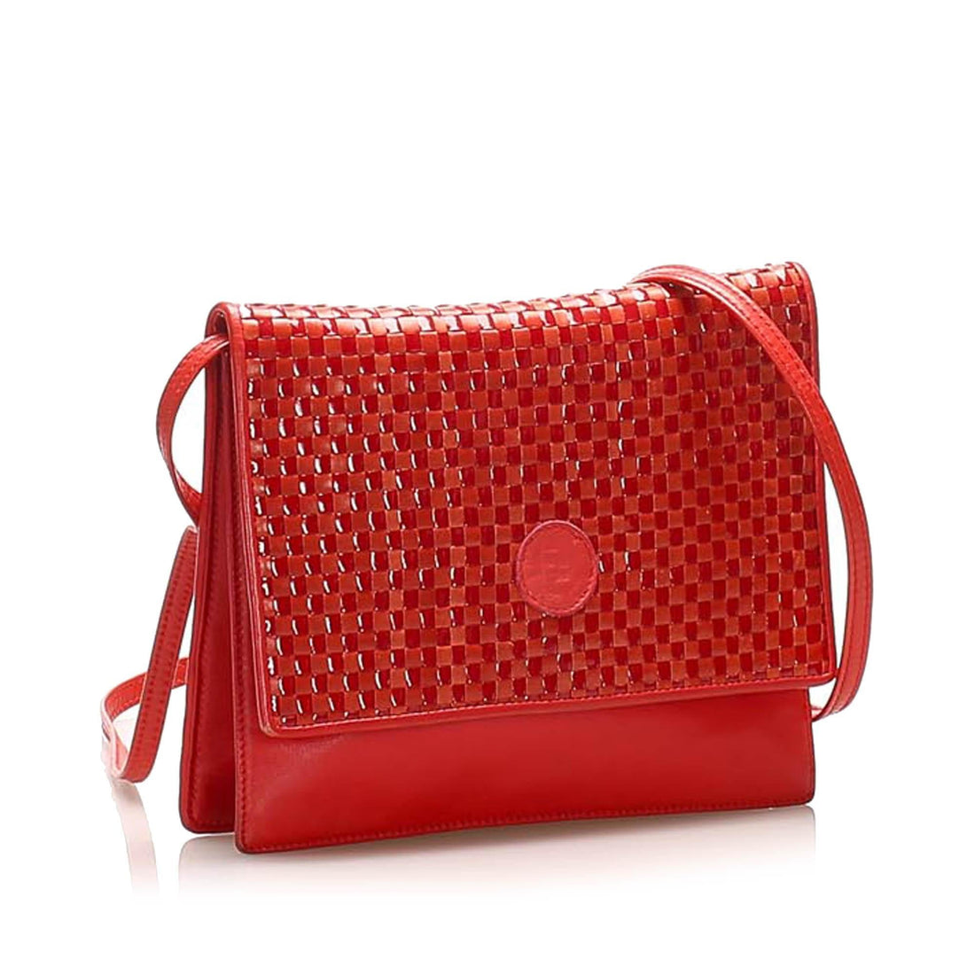 Fendi Leather Crossbody Bag (SHG-15250)