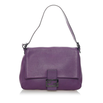 Fendi Mamma Forever Leather Shoulder Bag
