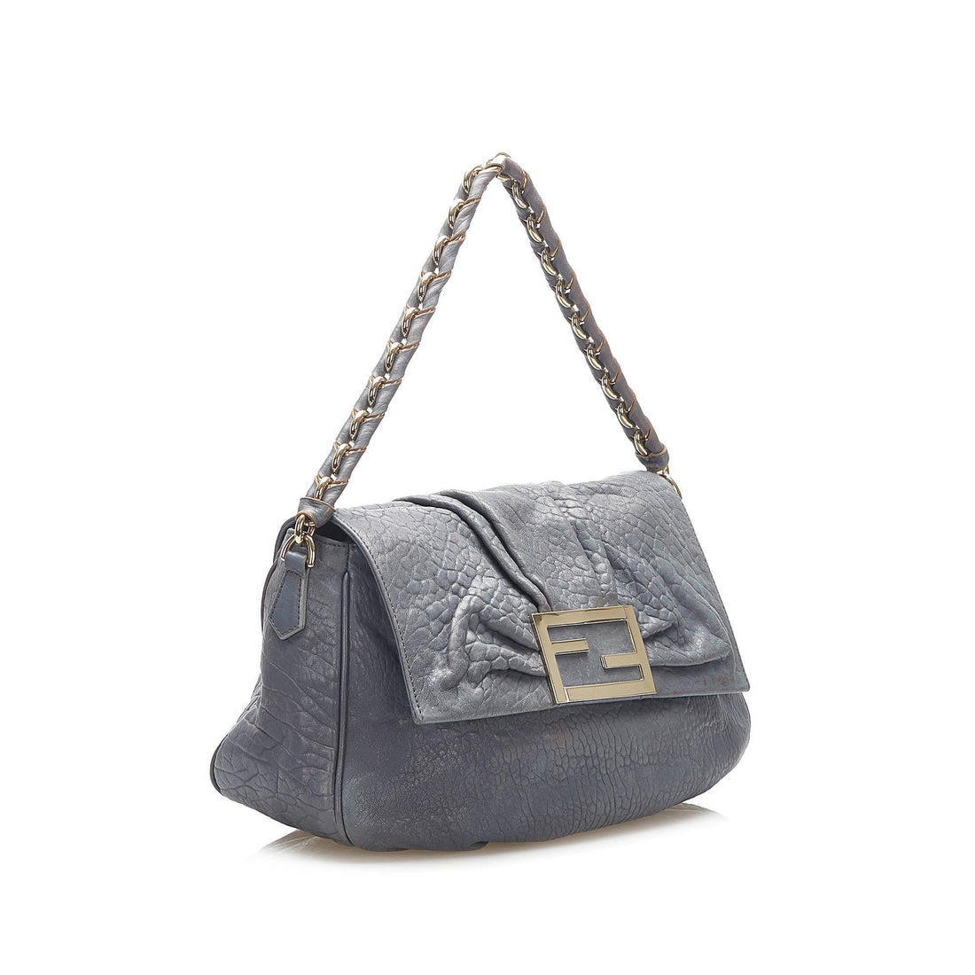 Fendi Leather Mia Shoulder Bag (SHG-16383)