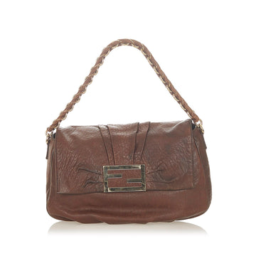 Fendi Mia Leather Shoulder Bag (SHG-19579)