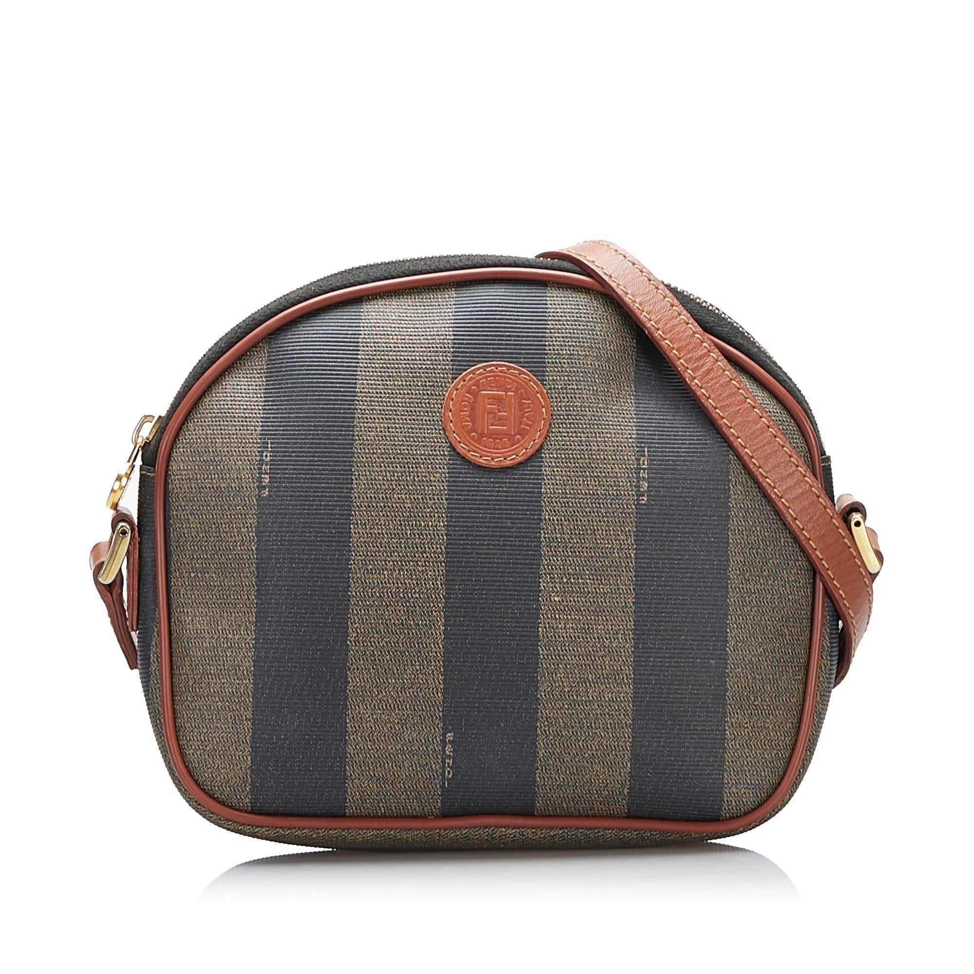 Fendi Pequin Crossbody