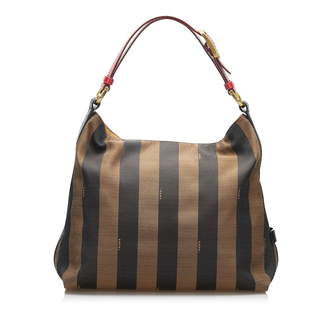 Fendi Pequin Shoulder Bag (SHG-WAt9Ws)