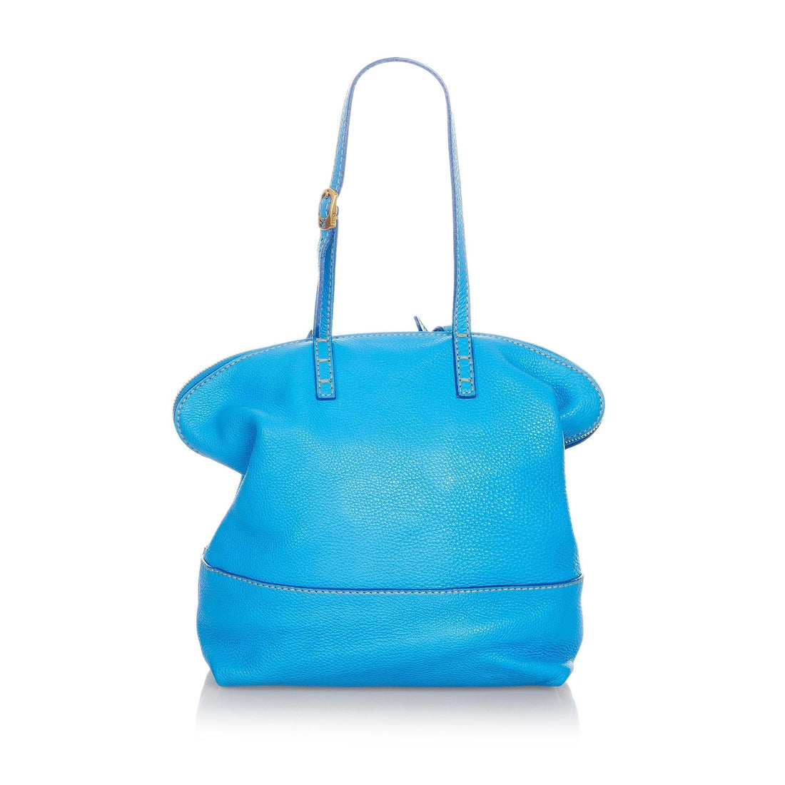 Fendi Selleria 2Bag Leather Shoulder Bag (SHG-31759)