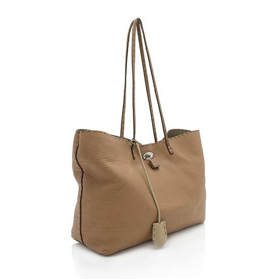 Fendi Selleria Leather Carla Tote - FINAL SALE (SHF-10208)