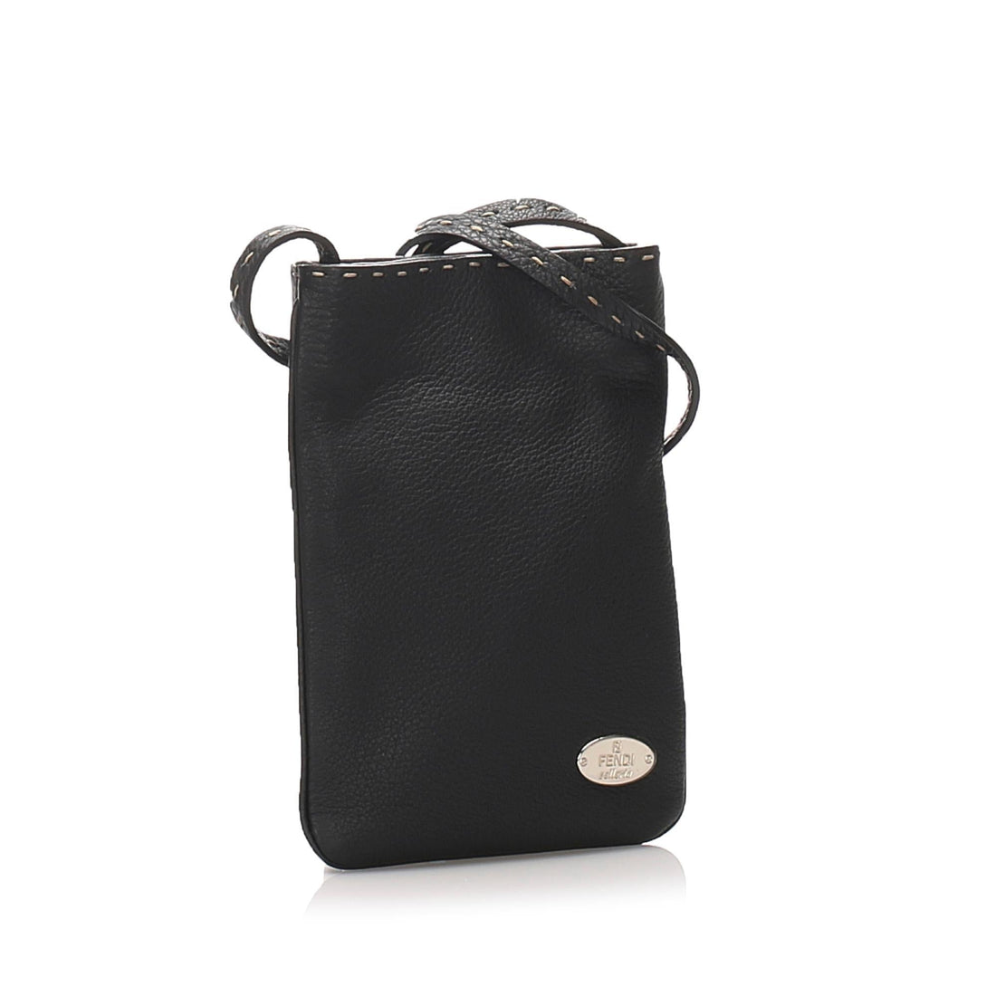 Fendi Selleria Leather Crossbody Bag (SHG-10358)