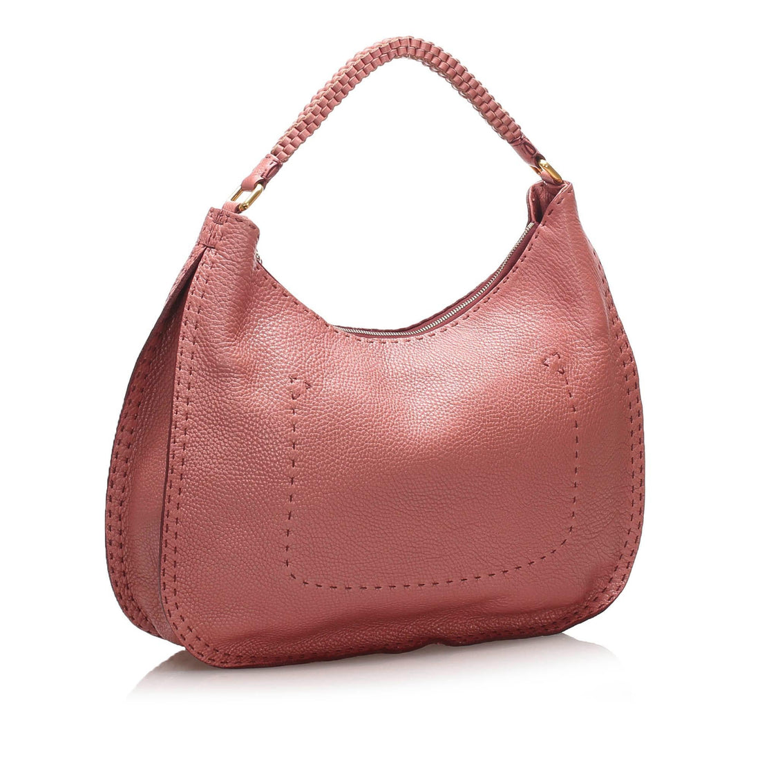 Fendi Selleria Leather Shoulder Bag (SHG-13798)