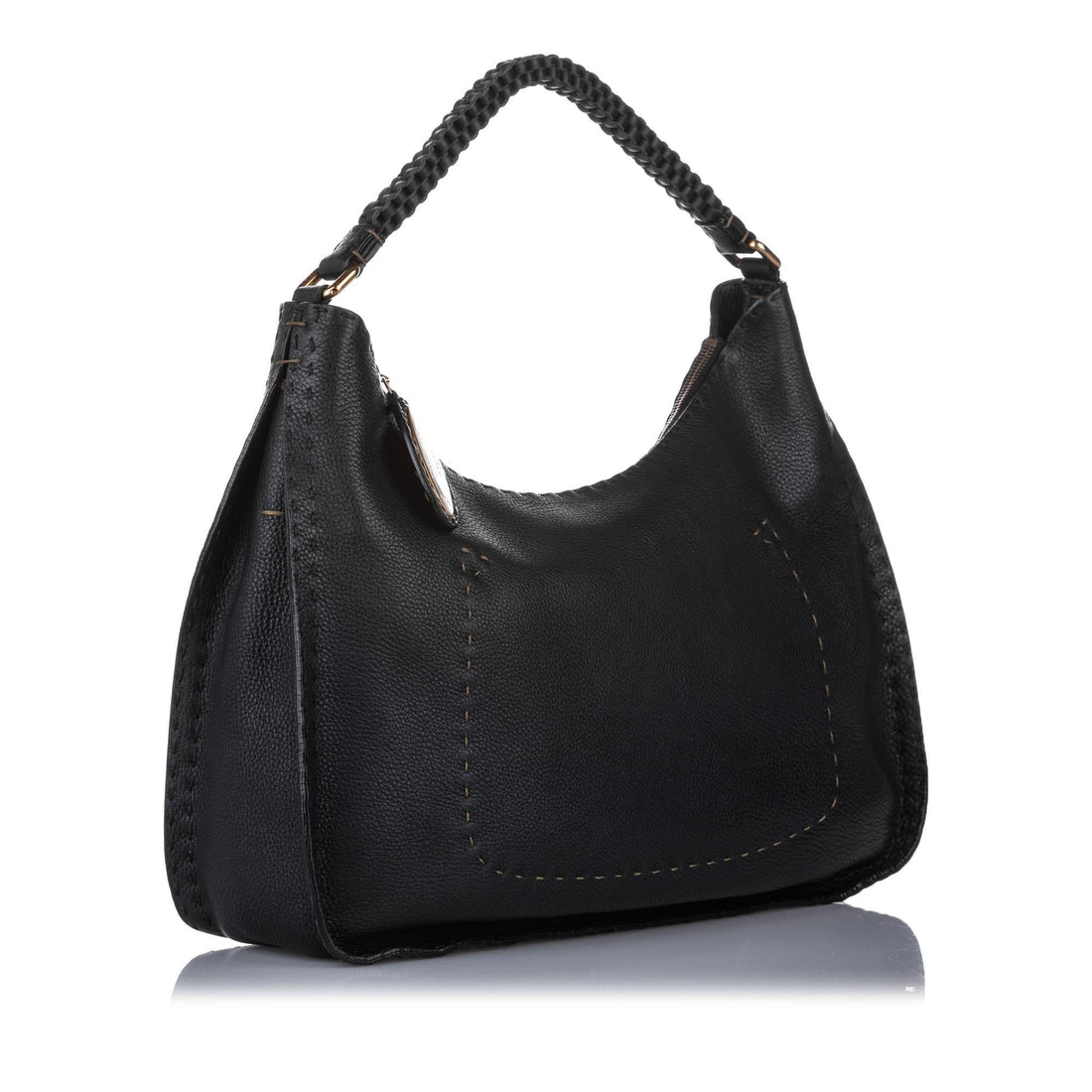 Fendi Selleria Leather Shoulder Bag (SHG-14721)