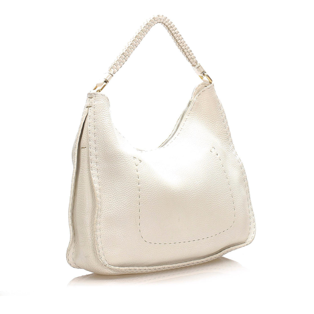 Fendi Selleria Leather Shoulder Bag (SHG-15418)