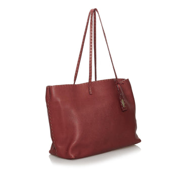 Fendi Selleria Leather Tote Bag (SHG-29744)