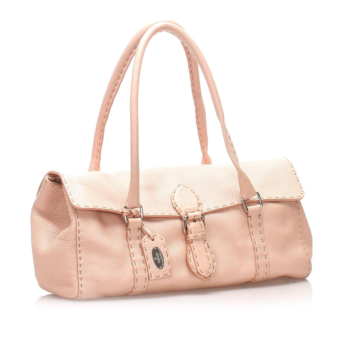 Fendi Selleria Linda Leather Shoulder Bag (SHG-17286)