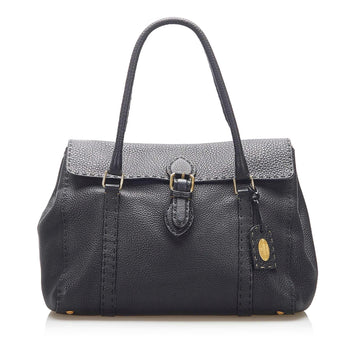 Fendi Selleria Linda Leather Shoulder Bag (SHG-16508)