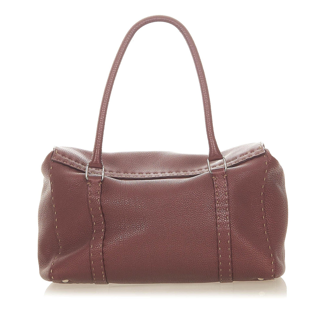 Fendi Selleria Linda Leather Shoulder Bag (SHG-31687)