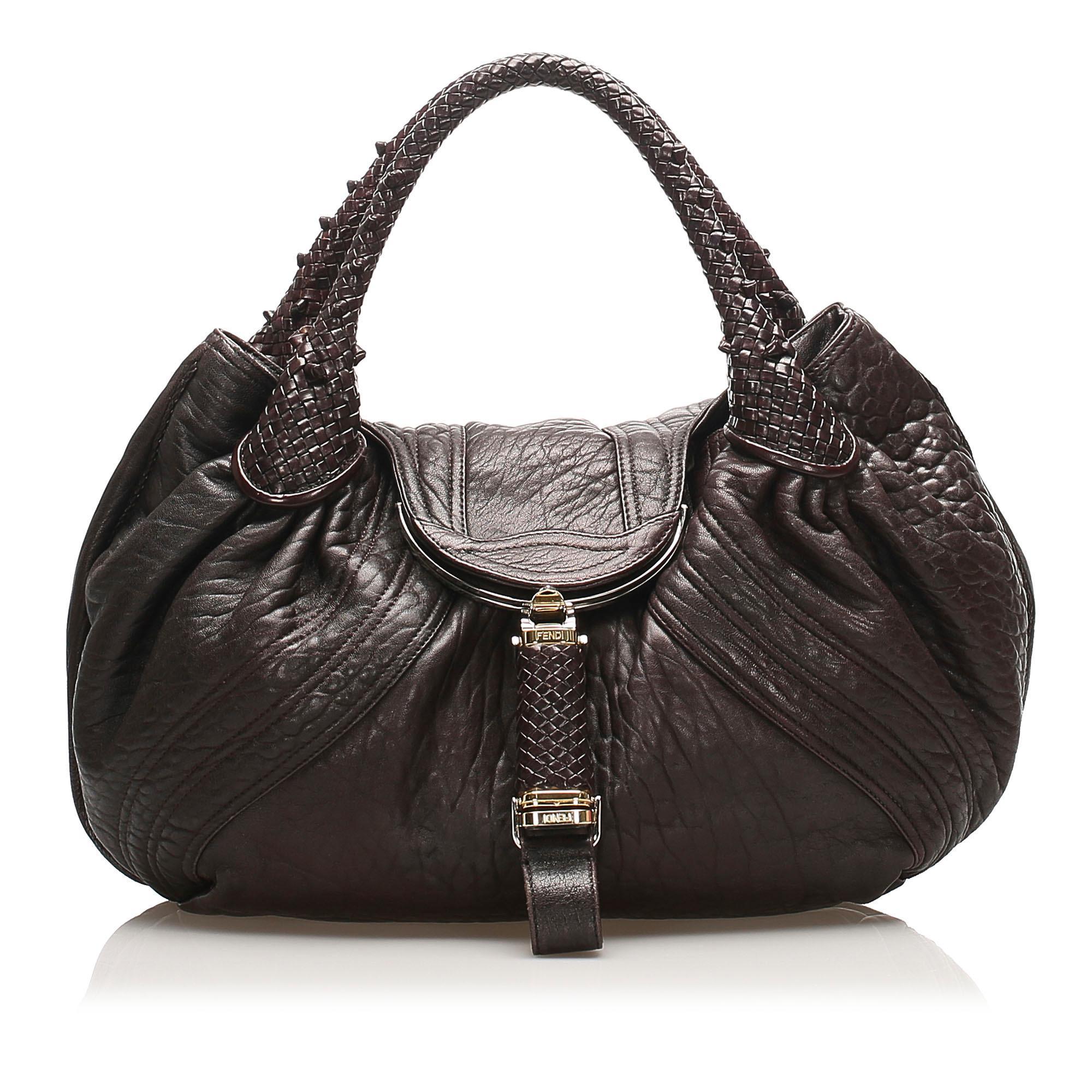 Fendi Spy Leather Shoulder Bag (SHG-13224)