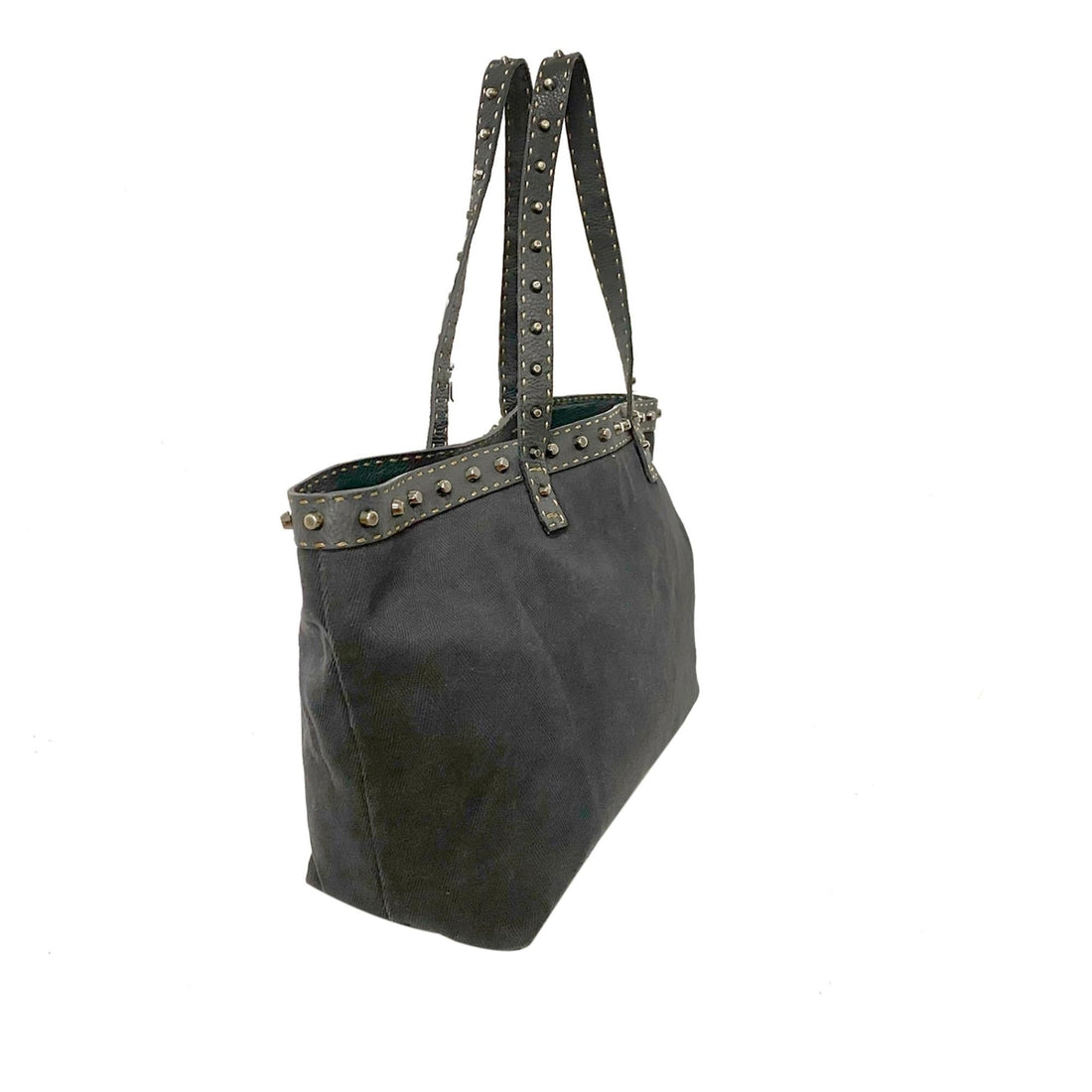 Fendi Studded Selleria Tote