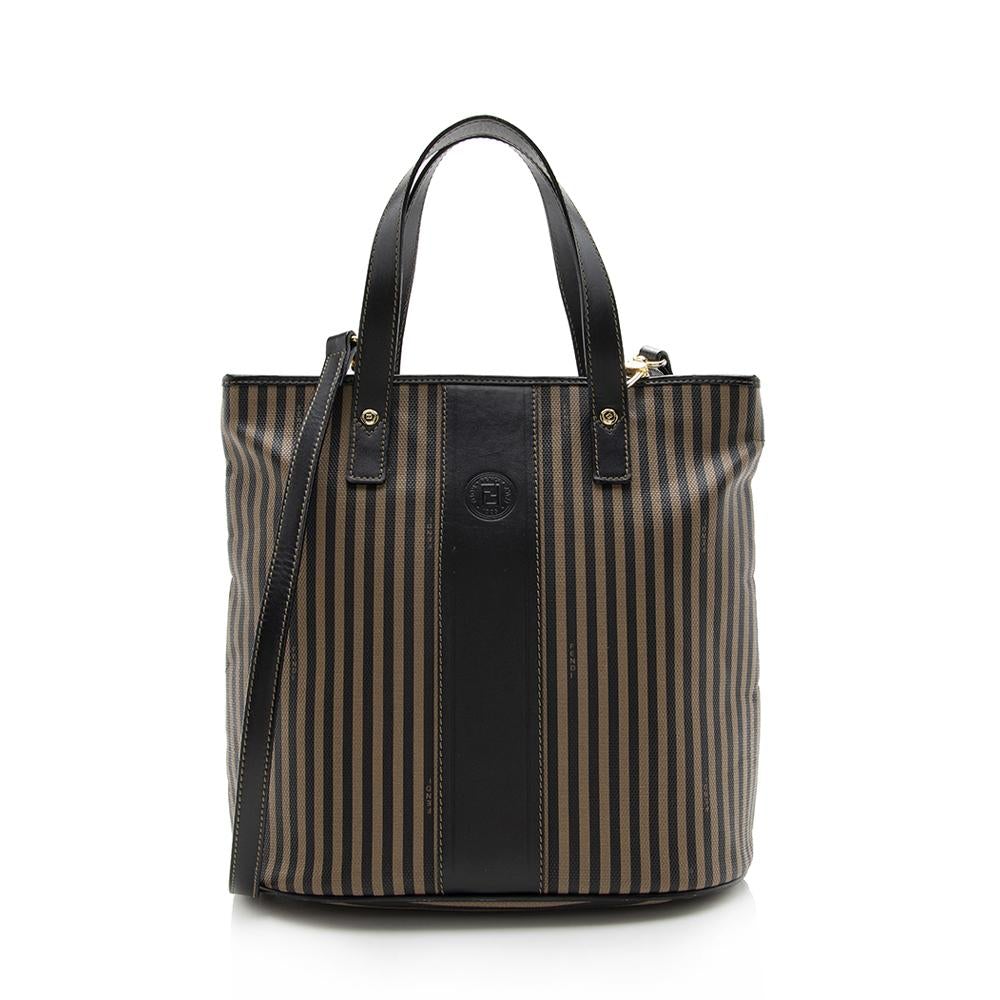 Fendi Vintage Striped Tote (SHF-14021)