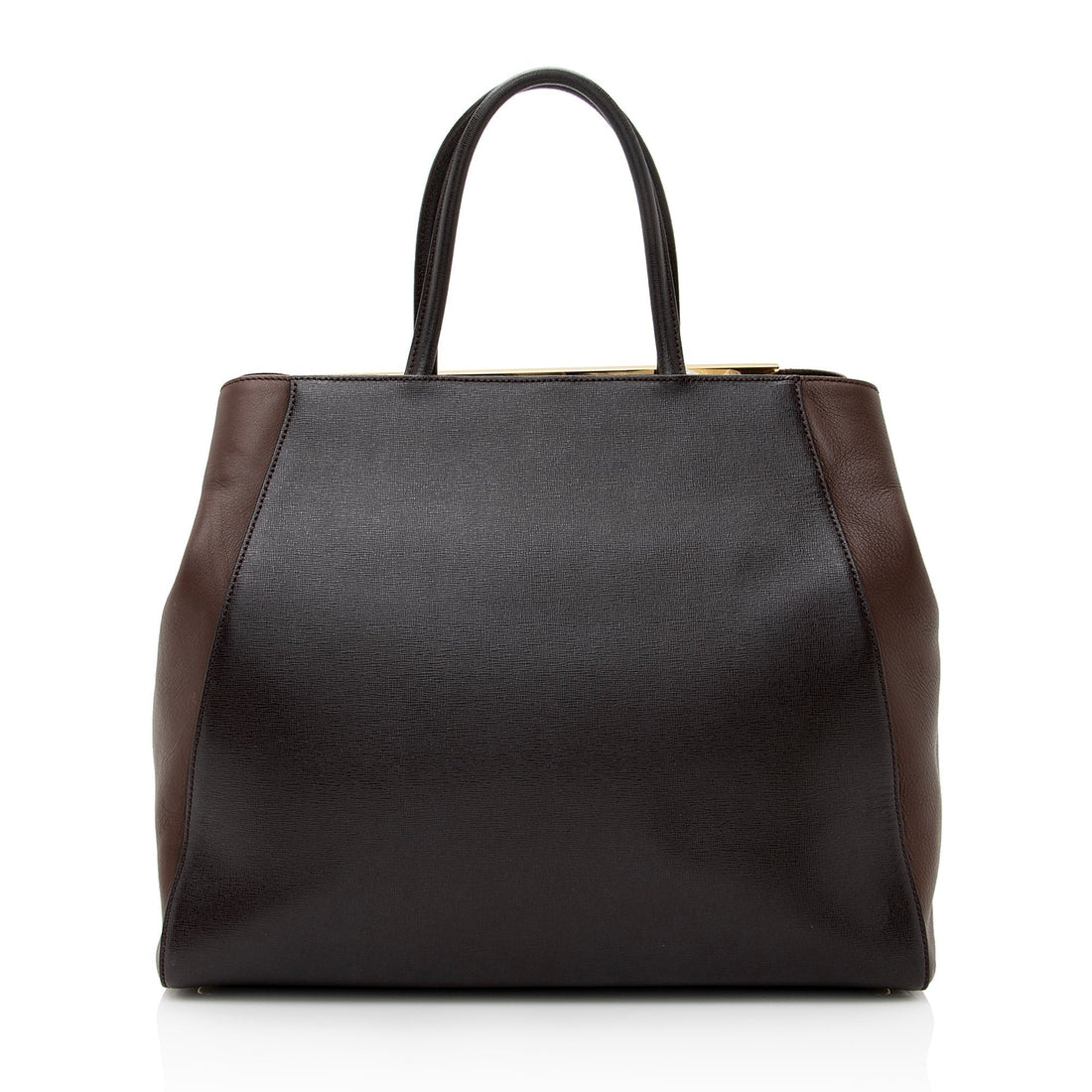 Fendi Vitello Calfskin 2Jours Elite Large Tote (SHF-22596)