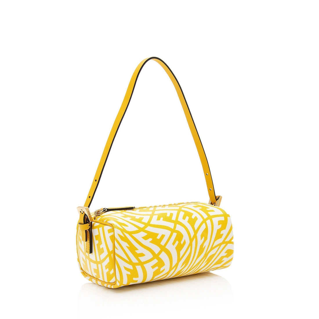 Fendi X Sarah Coleman Glazed Canvas FF Vertigo Mini Shoulder Bag