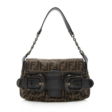 Fendi Zucca B Bis Shoulder Bag (SHF-14376)