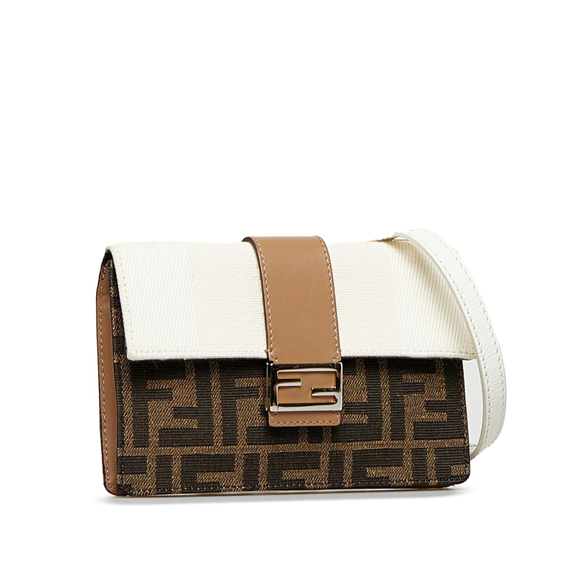 Fendi Zucca Baguette Crossbody