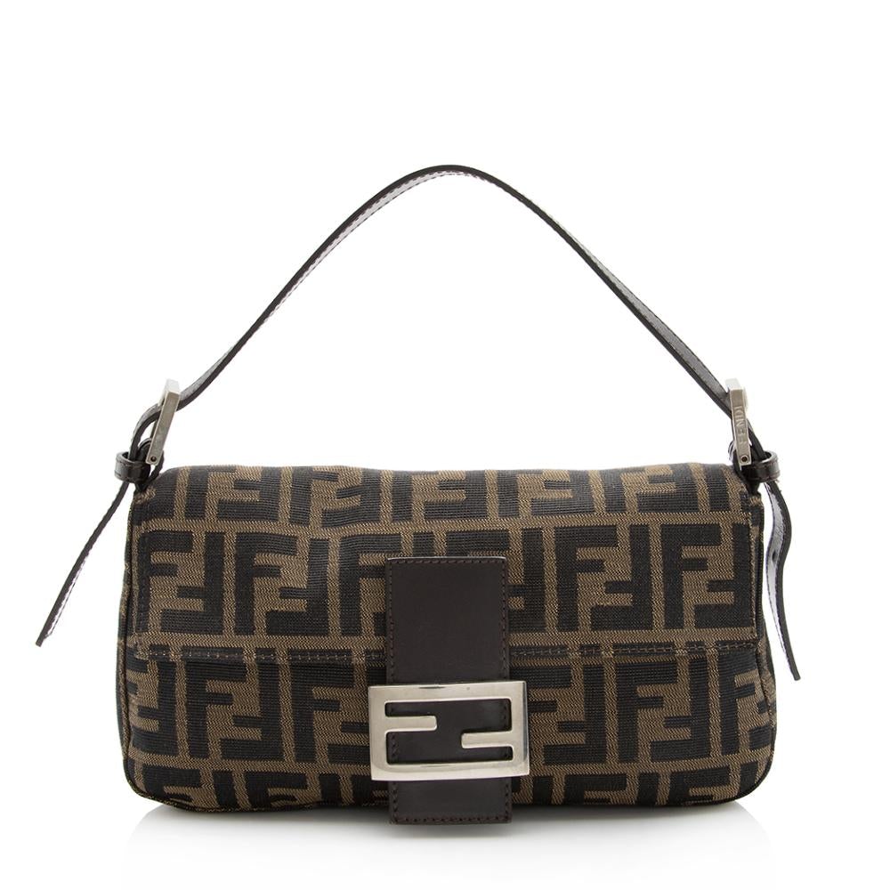 Fendi Zucca Baguette Shoulder Bag (SHF-13631)