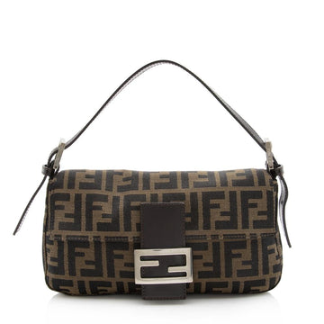 Fendi Zucca Baguette Shoulder Bag (SHF-13631)