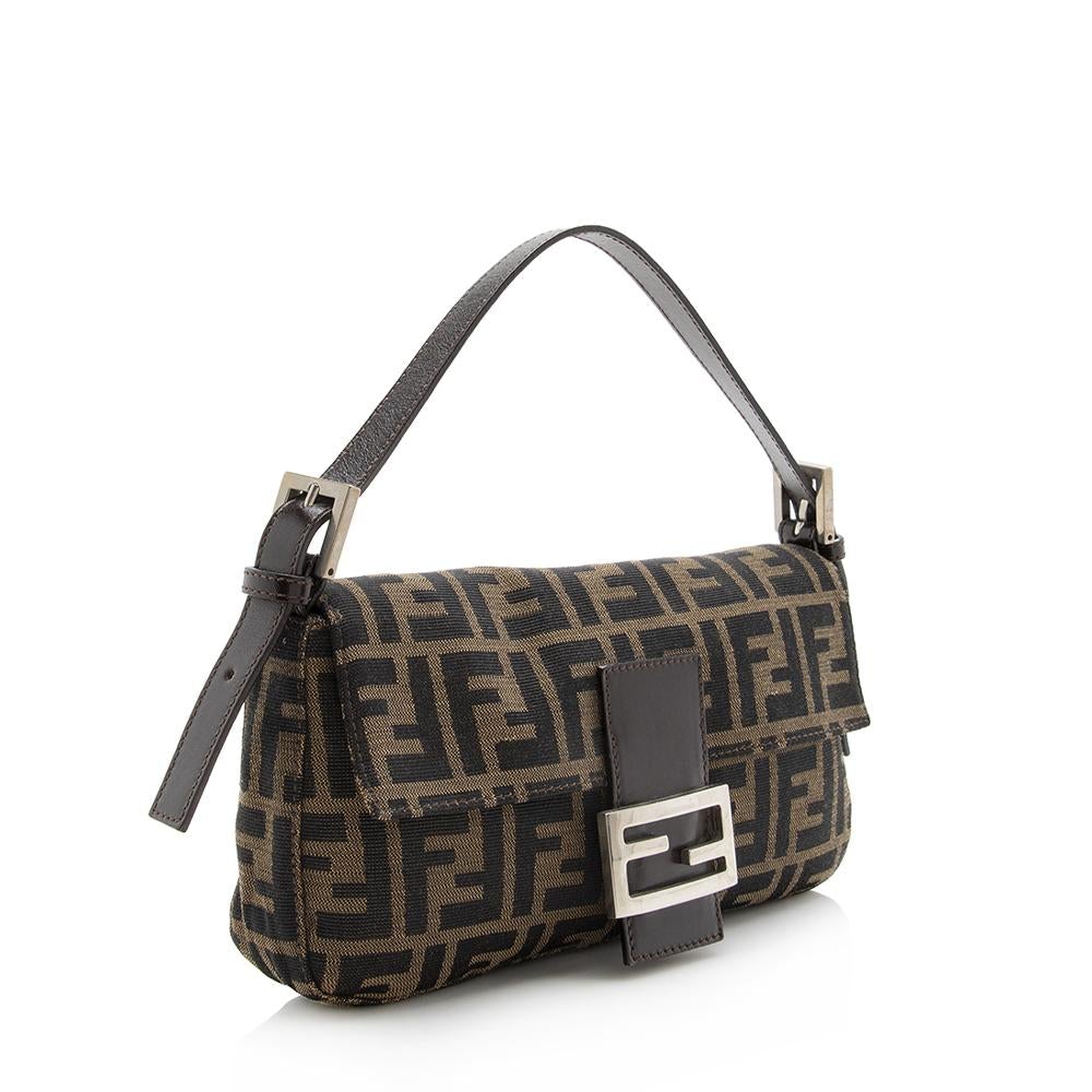 Fendi Zucca Baguette Shoulder Bag (SHF-13631)