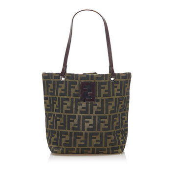 Fendi Zucca Canvas Shoulder Bag (SHG-16244)