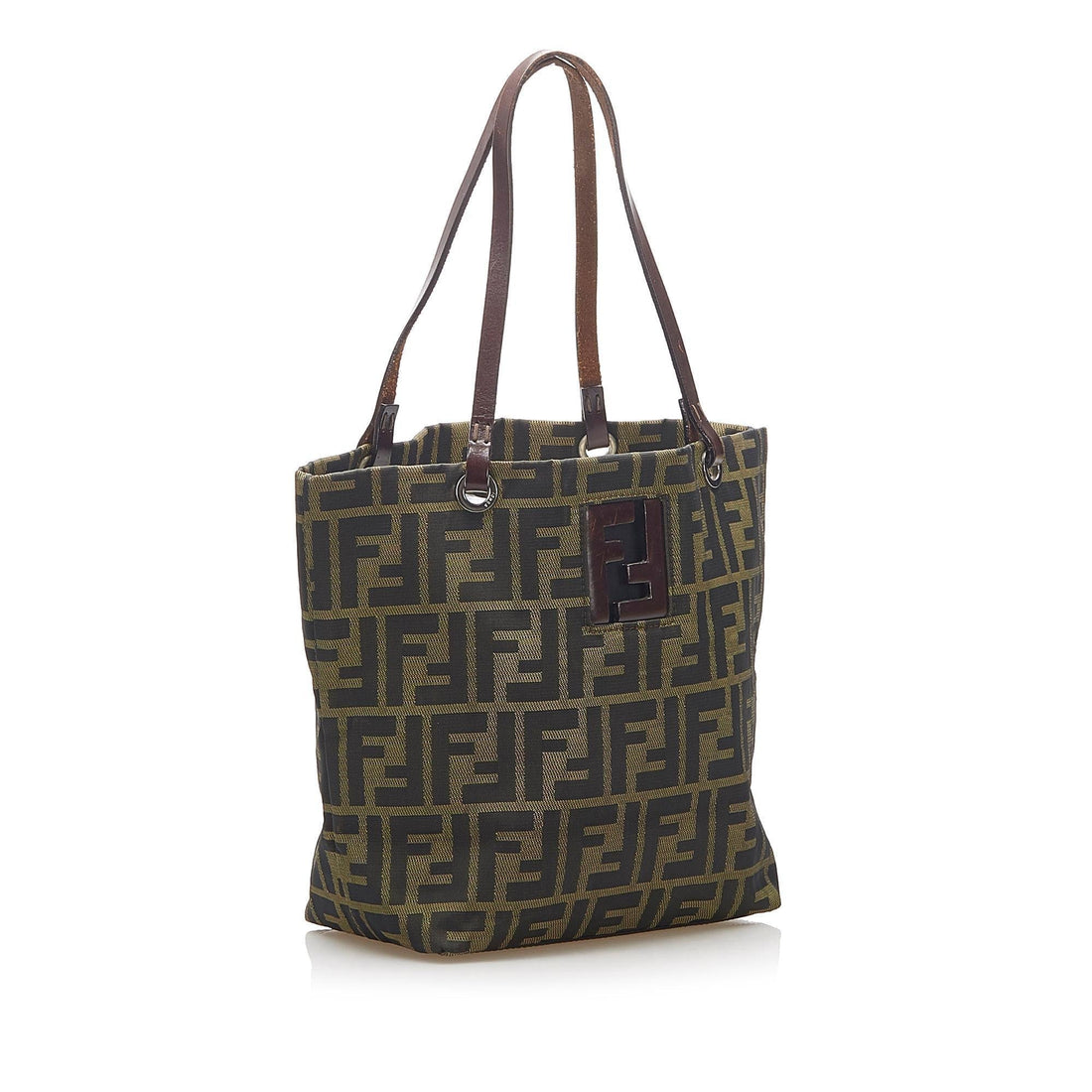 Fendi Zucca Canvas Shoulder Bag (SHG-16244)