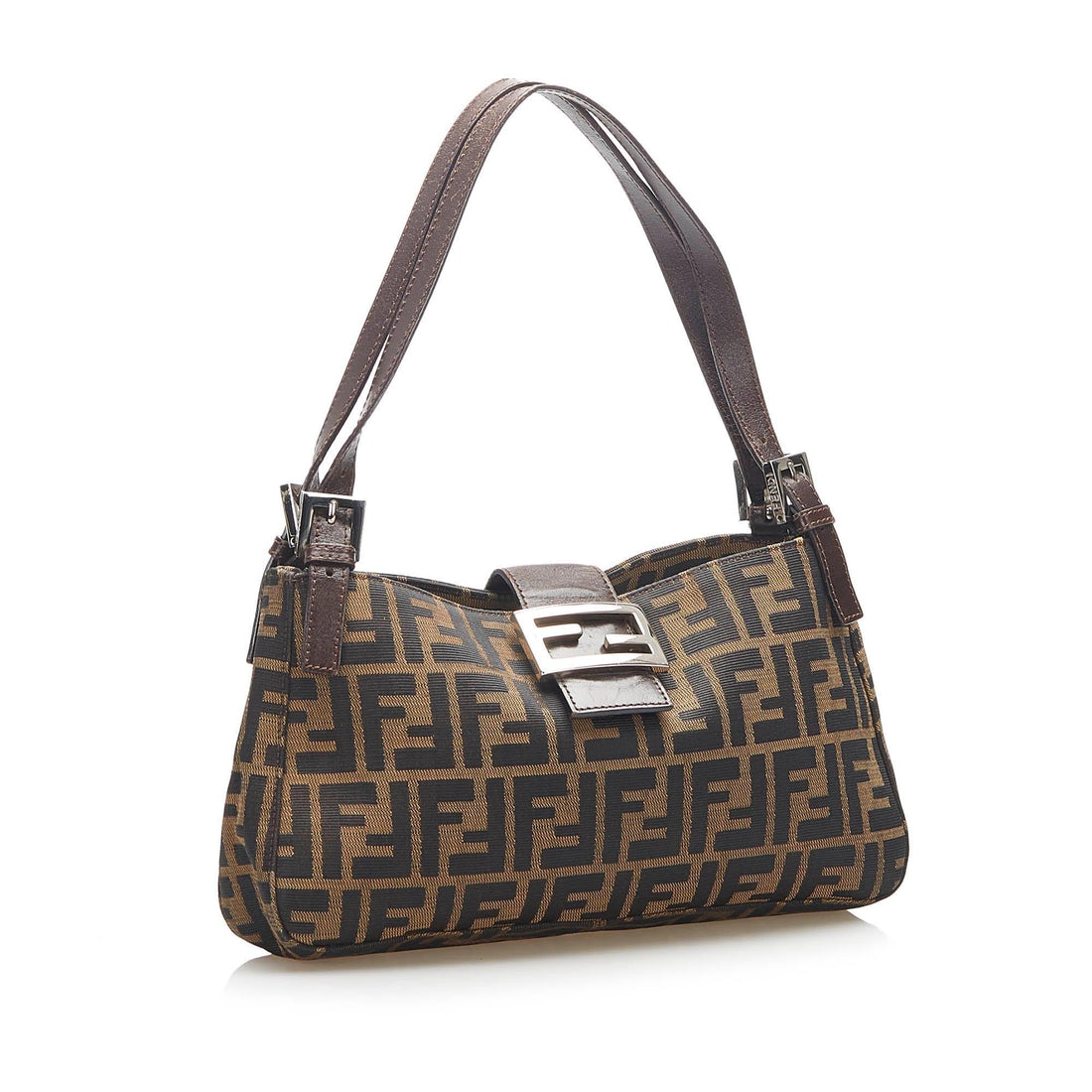 Fendi Zucca Canvas Shoulder Bag (SHG-16662)