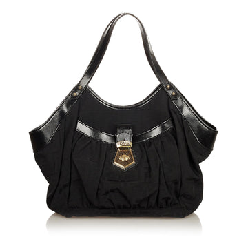 Fendi Zucca Canvas Shoulder Bag