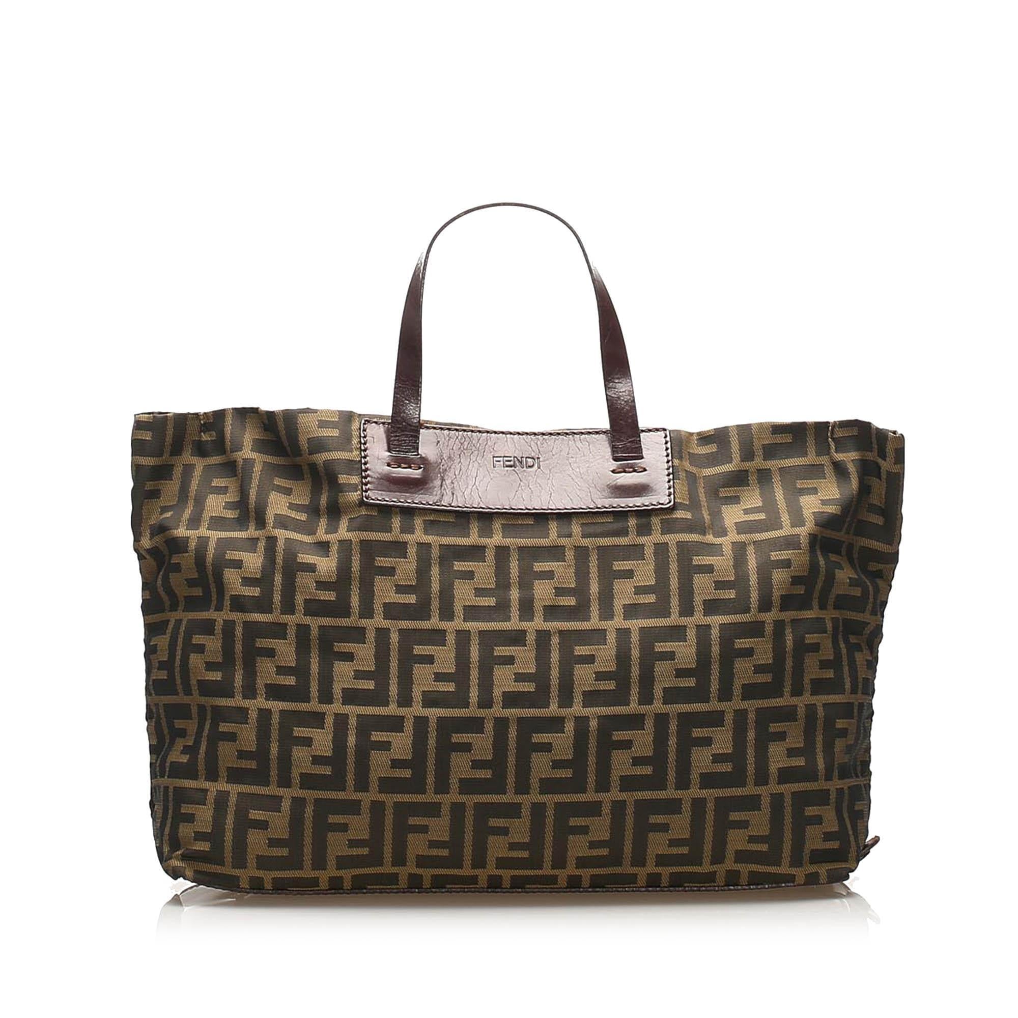 Fendi Zucca Canvas Tote Bag (SHG-13158)