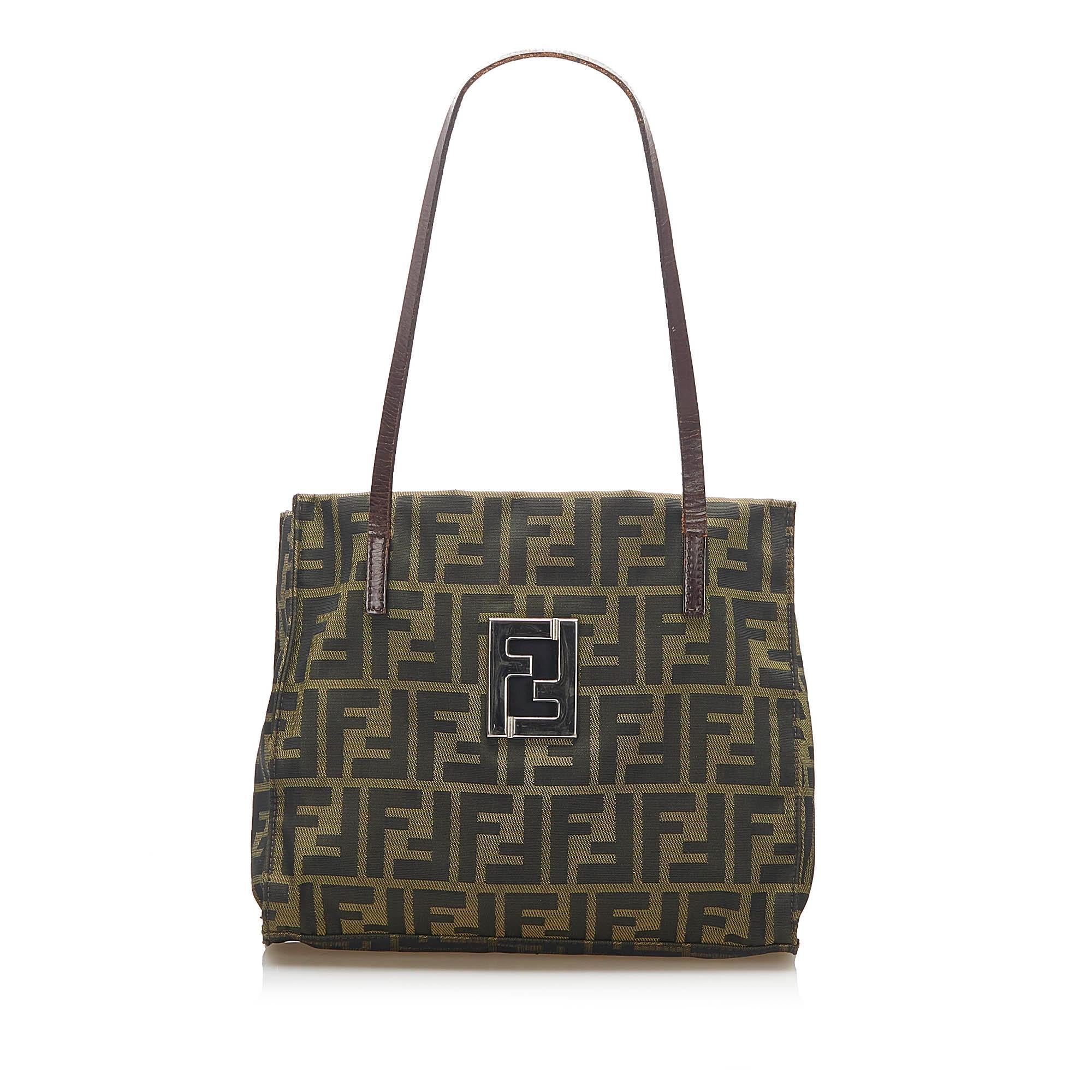 Fendi Zucca Canvas Tote Bag (SHG-16293)