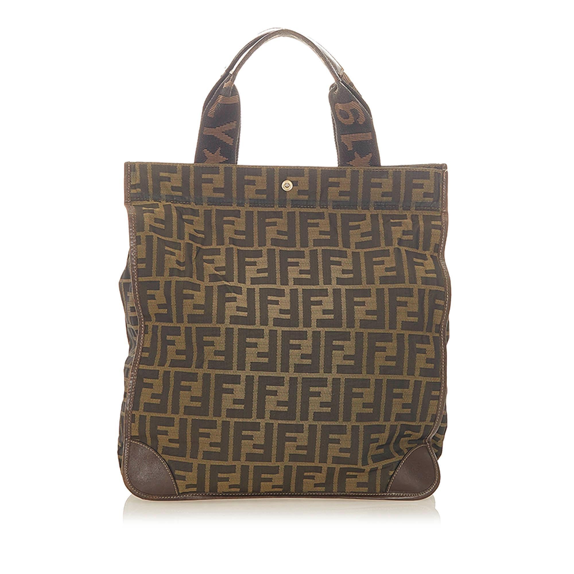 Fendi Zucca Canvas Tote Bag (SHG-19574)