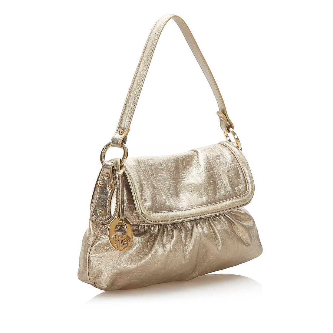 Fendi Zucca Chef Leather Shoulder Bag (SHG-17805)