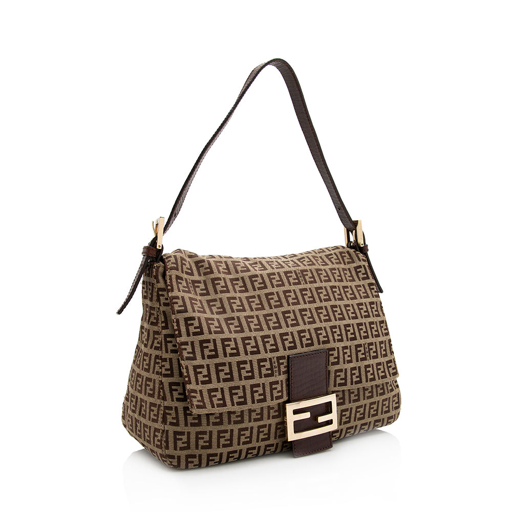 Fendi Zucca Forever Mamma Shoulder Bag
