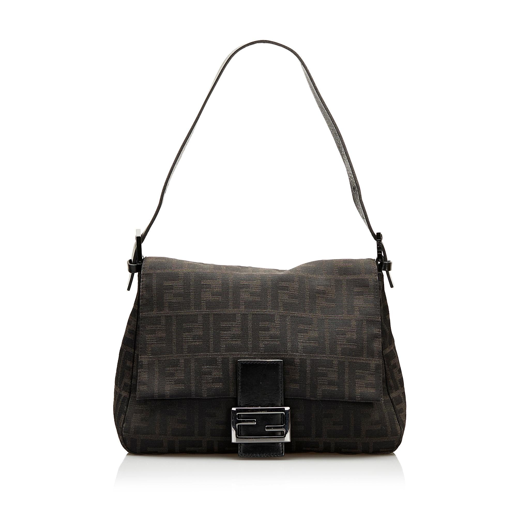 Fendi Zucca Mamma Forever Shoulder Bag