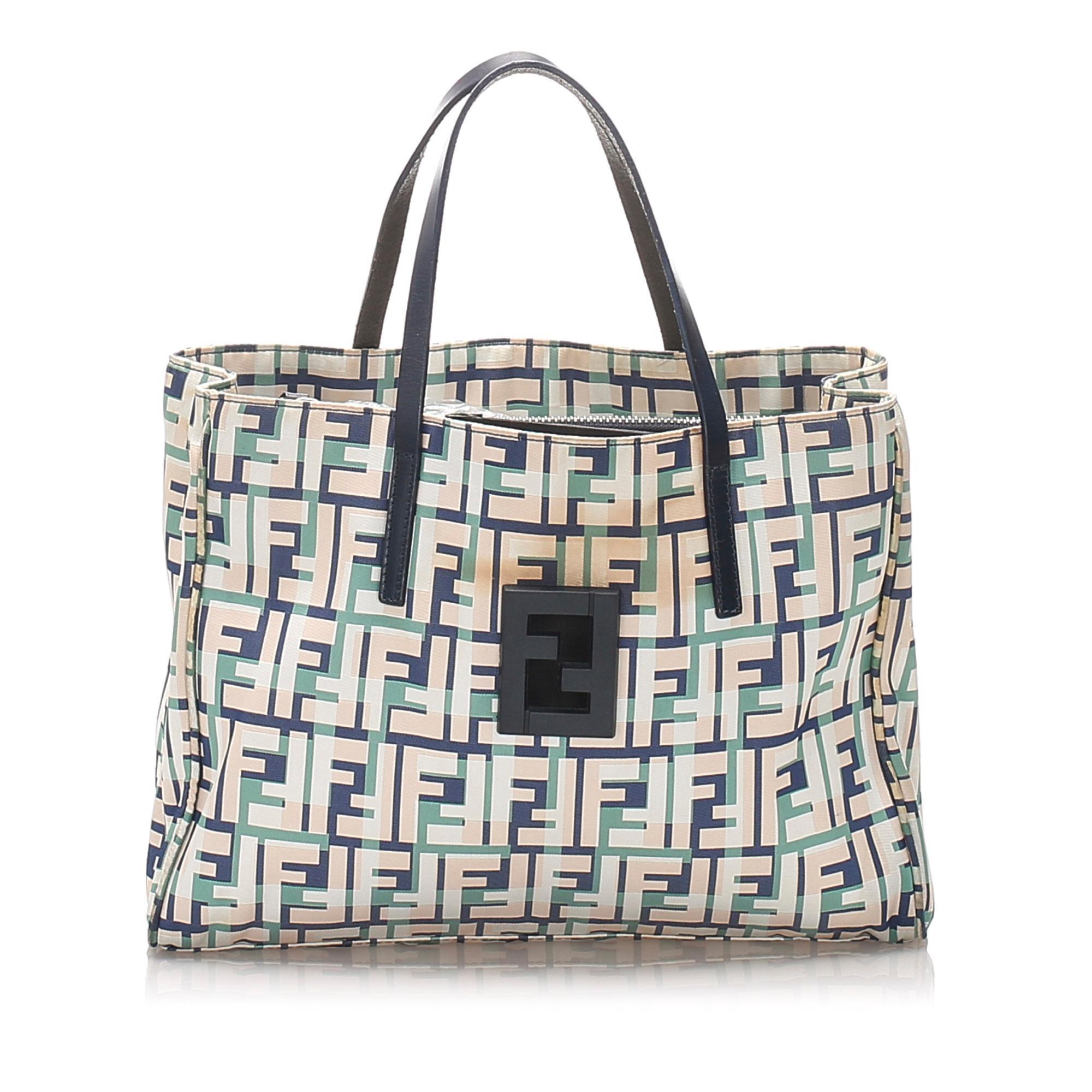 Fendi Zucca Nylon Tote (SHG-15913)