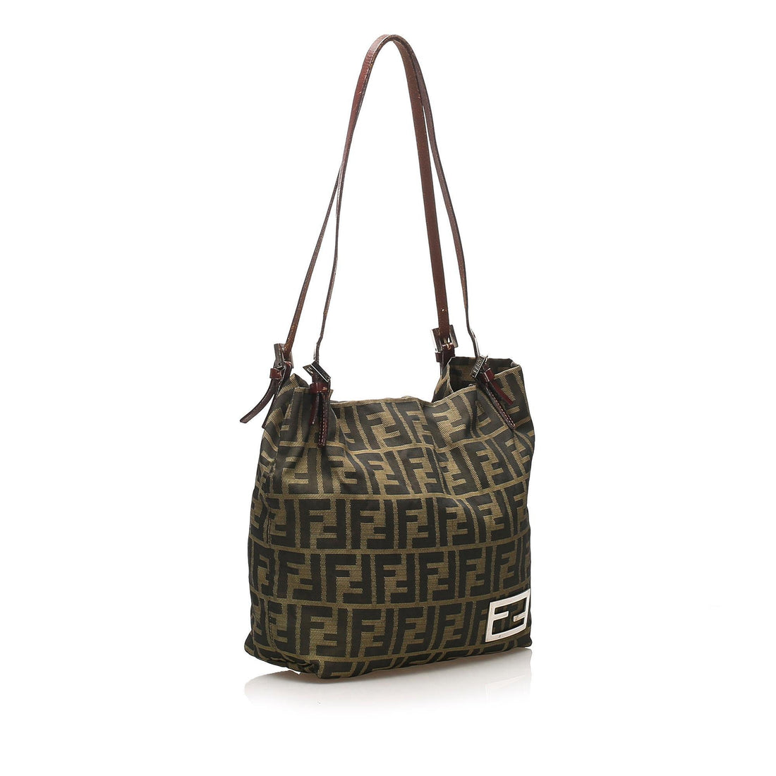 Fendi Zucca Nylon Shoulder Bag (SHG-13697)