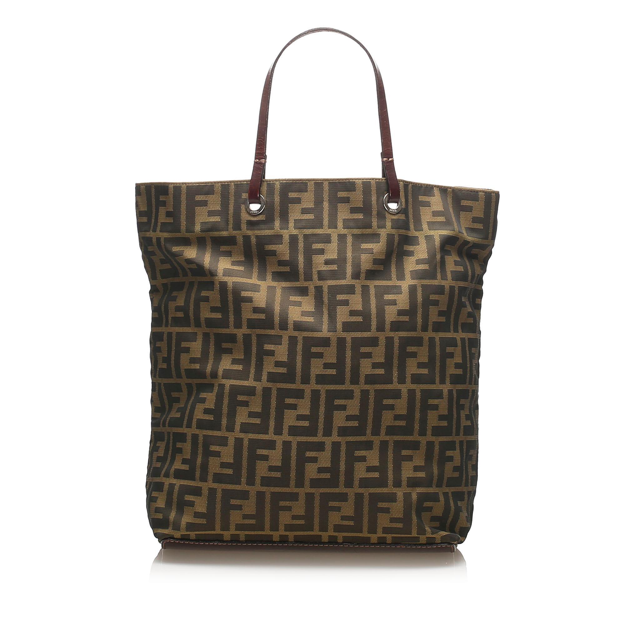 Fendi Zucca Nylon Tote Bag (SHG-12276)