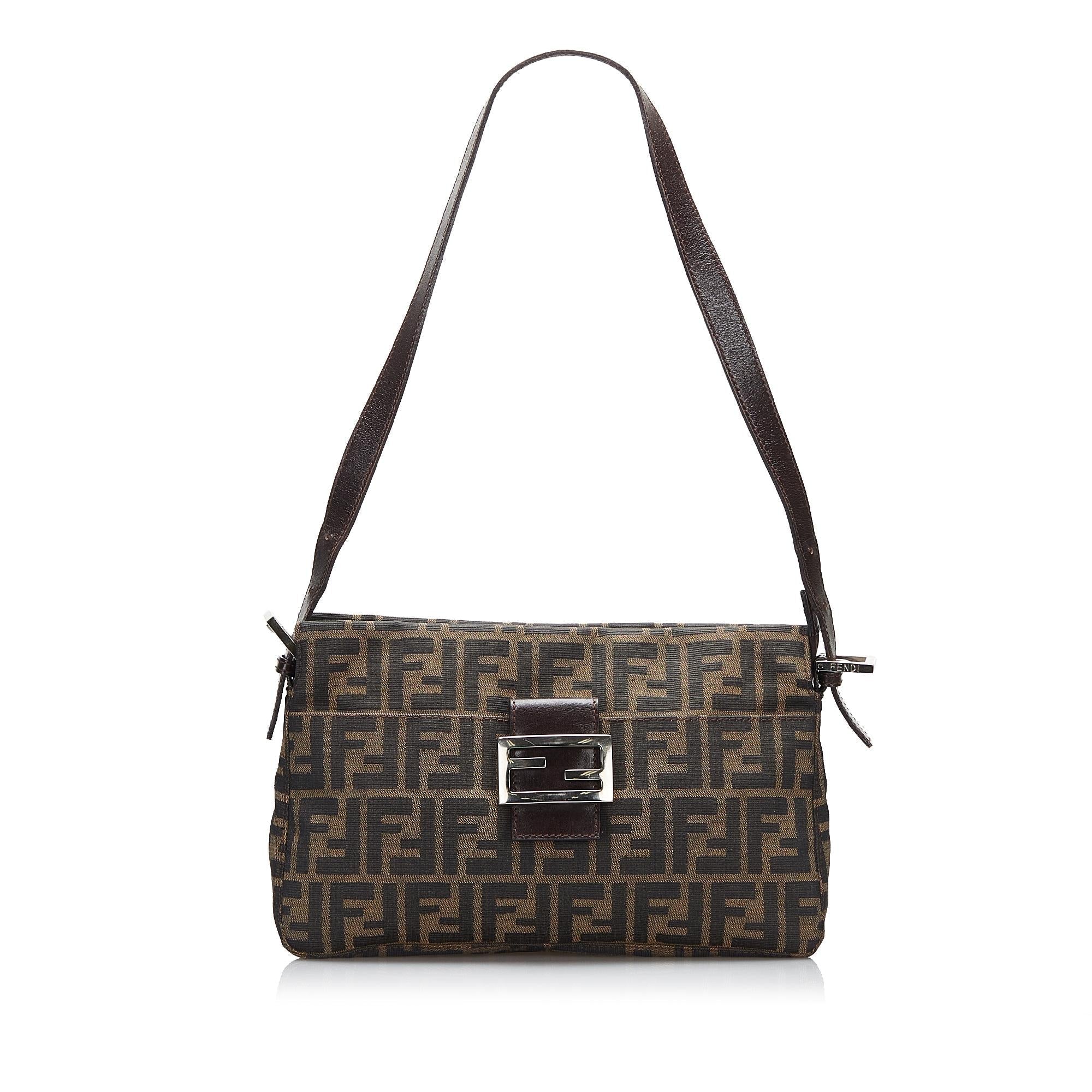 Fendi Zucca Shoulder Bag