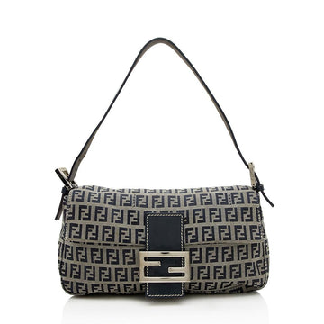 Fendi Zucchino Baguette Shoulder Bag (SHF-12947)
