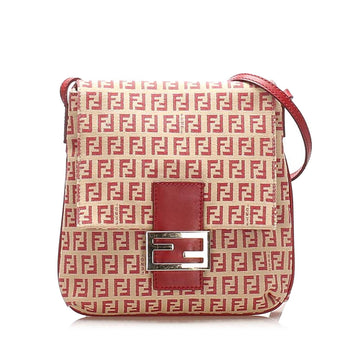 Fendi Zucchino Canvas Crossbody Bag (SHG-15249)