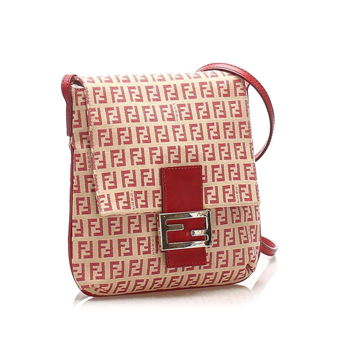 Fendi Zucchino Canvas Crossbody Bag (SHG-15249)