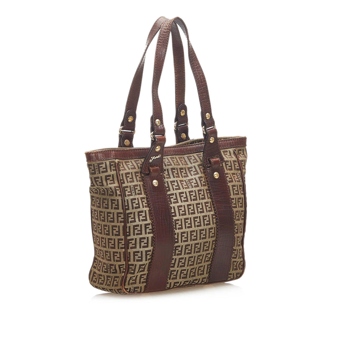 Fendi Zucchino Canvas Tote Bag (SHG-18462)
