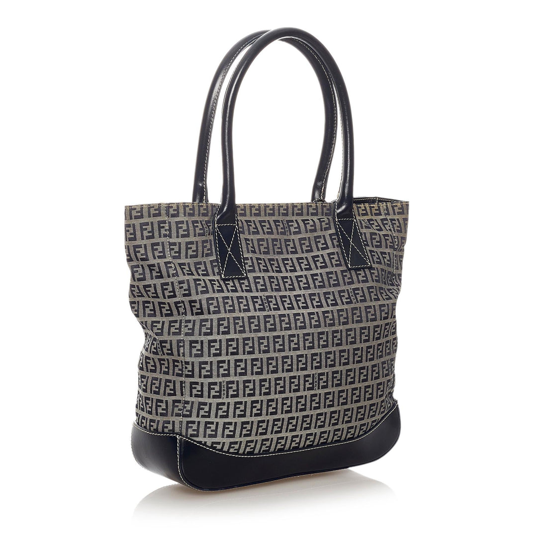 Fendi Zucchino Canvas Tote Bag