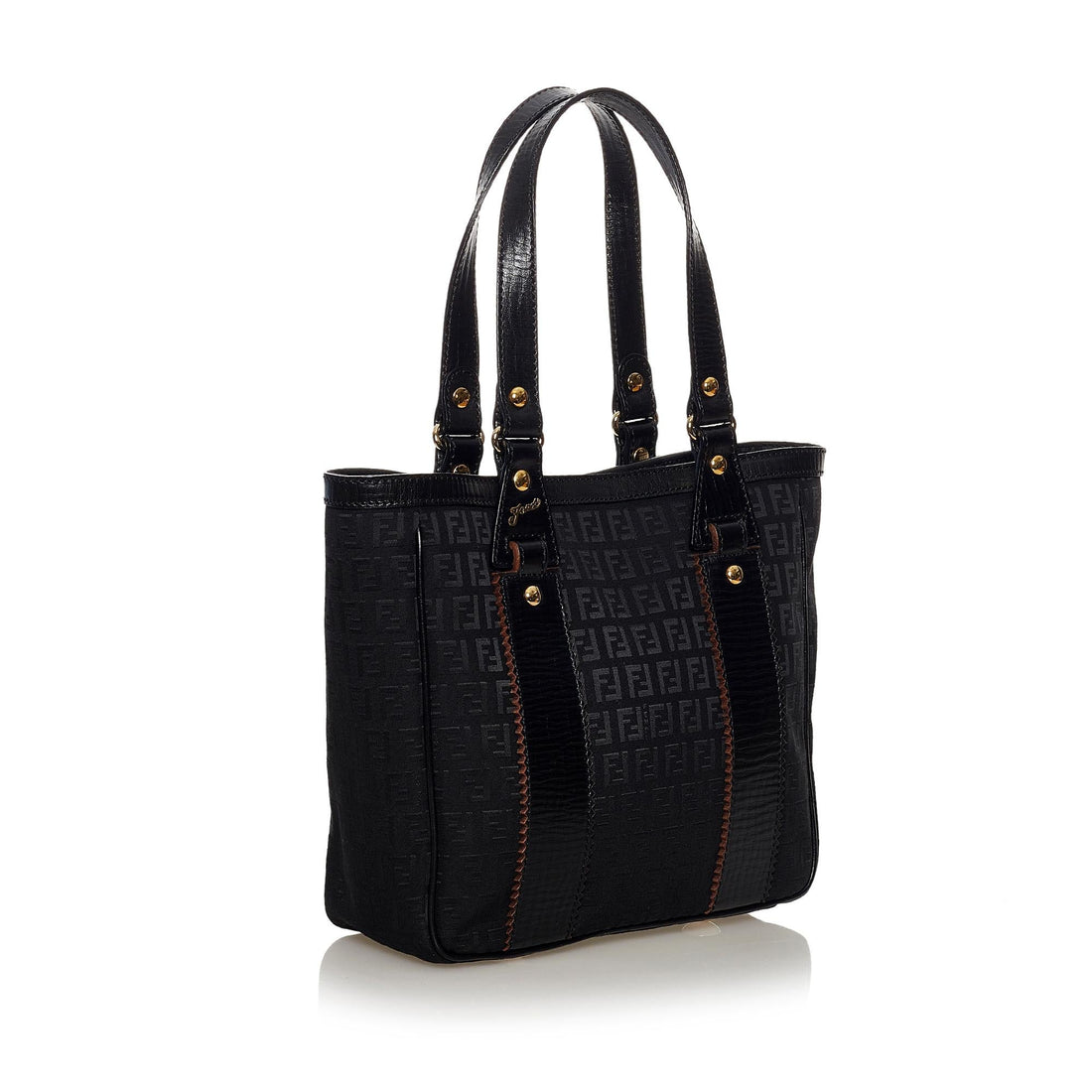 Fendi Zucchino Canvas Tote Bag