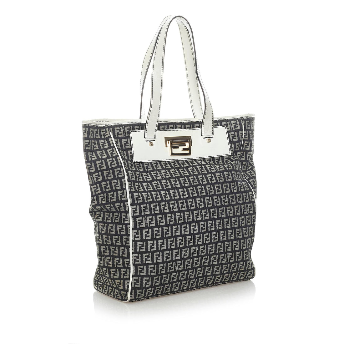 Fendi Zucchino Canvas Tote Bag